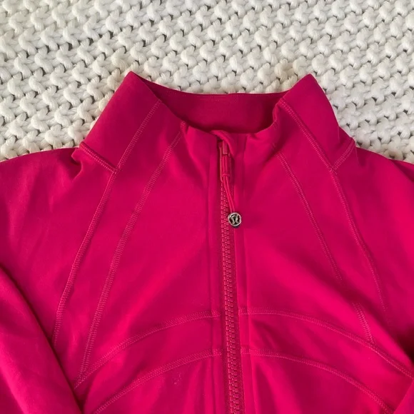 lululemon define jacket nulu in passionate size 8 - Picture 2 of 8